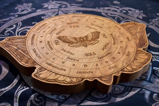 Pendulum dowsing board - Deluxe Deathmoth